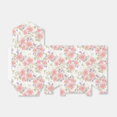 olive beige mosaic floral pattern retro  geschenkschachtel (Ungefaltet)