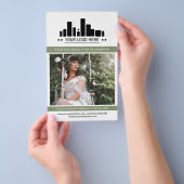 Olive Beruflich Fotografen Logo Big Foto Flyer (Handgriff)