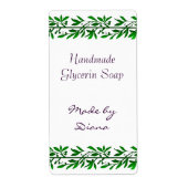 Olive-Blätter - Eigene Kunsthandwerksmarken (Vorne)