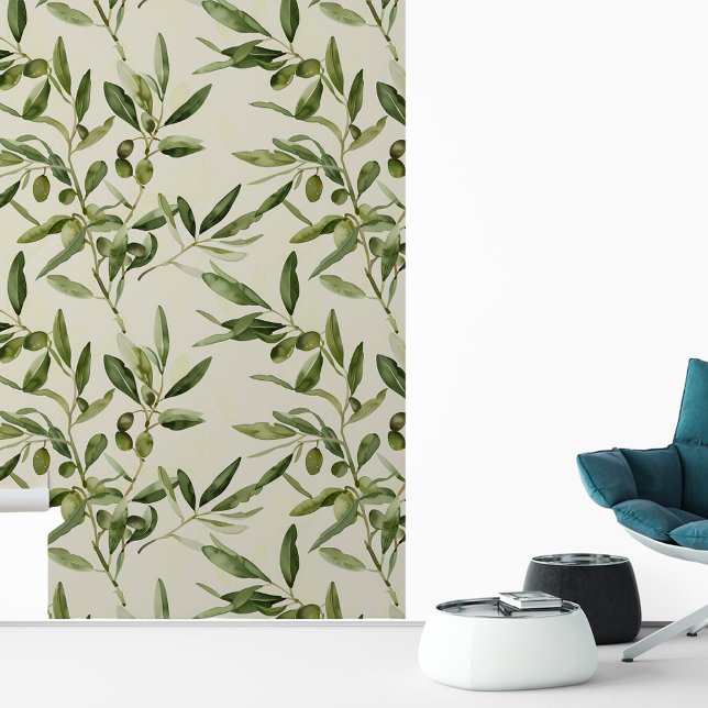 Olive Branch Blätter Mittelmeerraum Tapete (Von Creator hochgeladen)