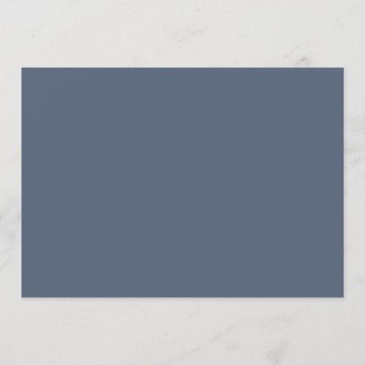 Olive Branch Boho Garden Menükarte (Rückseite)