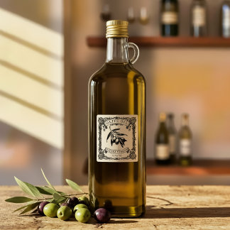 Olive Branch Botanisches Gourmet Bio Olivenöl Gummistempel