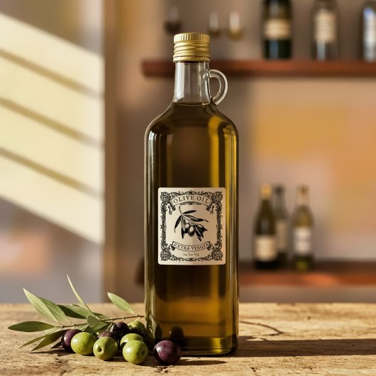 Olive Branch Botanisches Gourmet Bio Olivenöl Gummistempel