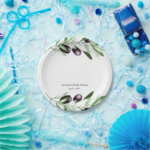 Olive Branch Brautparty Pappteller (Party)