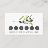 Olive Branch Business Loyalty Card Begleitkarte (Vorderseite)