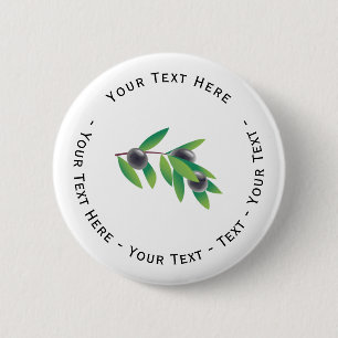 Olive Branch Button