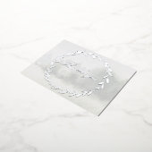 Olive Branch Chuppah Forest Wedding Danke Karte (Gedreht)