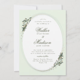 Olive Branch Classic Hochzeit Einladung