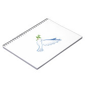 Olive Branch & Dove Notizblock (Linke Seite)