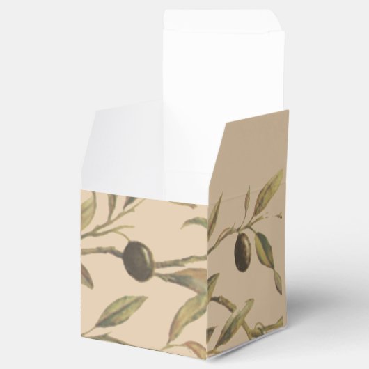 Olive Branch: Eine toskanische Touch Gefälligkeits Geschenkschachtel (Geöffnet)