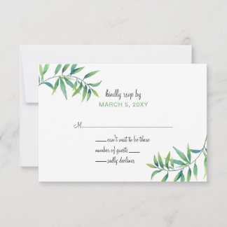 Olive Branch Einladungen für Hochzeiten in Botanis