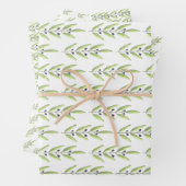 Olive Branch Gift Wrap Geschenkpapier Set (Beispiel)