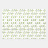 Olive Branch Gift Wrap Geschenkpapier Set (Vorderseite)