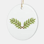 Olive Branch Keramik Ornament (Links)