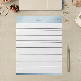 Olive Branch Kreath Beruflich moderne Linde Notizblock