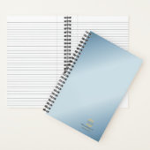 Olive Branch Kreath Beruflich Moderne Minimalistis Notizblock (Innen)