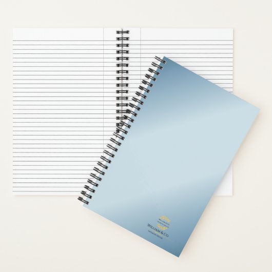 Olive Branch Kreath Beruflich Moderne Minimalistis Notizblock (Innen)