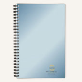 Olive Branch Kreath Beruflich Moderne Minimalistis Notizblock (Vorderseite)