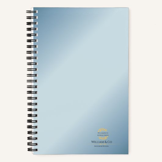 Olive Branch Kreath Beruflich Moderne Minimalistis Notizblock (Vorderseite)