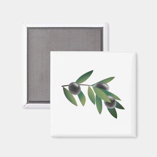 Olive Branch Magnet (Vorderseite/Rückseite)