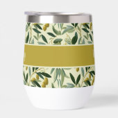 Olive Branch Monogram Name (Rechts)