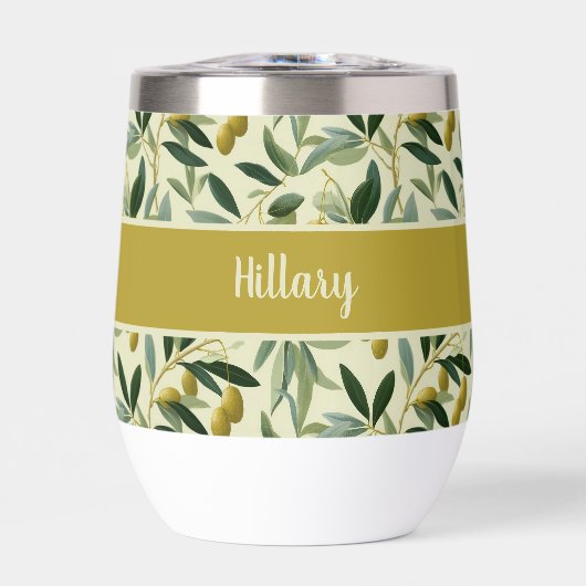 Olive Branch Monogram Name (Vorderseite)