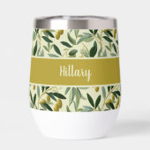 Olive Branch Monogram Name (Rückseite)