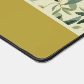 Olive Branch Monogram Name Schreibtischunterlage (Ecke)