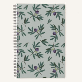 Olive Branch-Musternotebook Notizblock