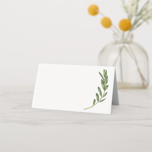 Olive Branch Name Tag (Vorderseite)