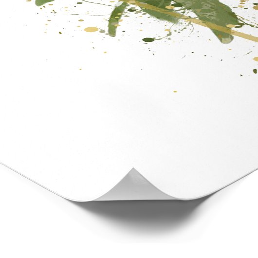 Olive Branch Poster (Ecke)