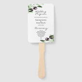 Olive Branch Wedding Set von Fans Fächer (Vorderseite)