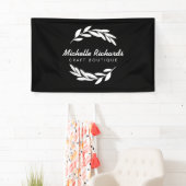 Olive Branch Wreath Logo Banner (Insitu)
