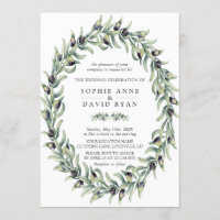 Olive Branches Wreath Wedding