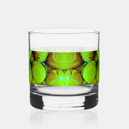 Olive Chorus Whiskyglas (Links)
