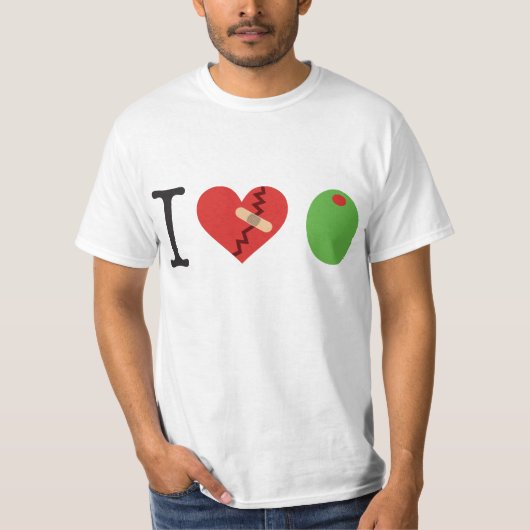 Olive des Herzens I VERBINDEN DEN KAMPF-T - Shirt (Vorderseite)