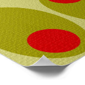 Olive Design Poster (Ecke)