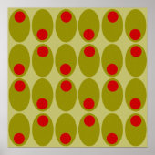 Olive Design Poster (Vorne)