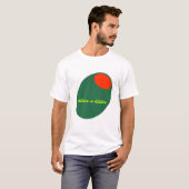 Olive ein T-Shirt (Vorne ganz)