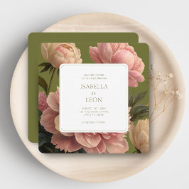 Olive | Einladung zur Hochzeit Vintager Rose