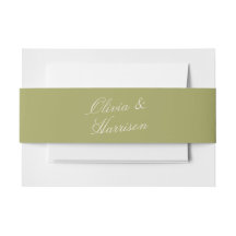 Olive Estate Calligraphy Wedding