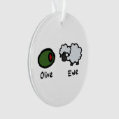 Olive Ewe Ornament (Vorderseite)