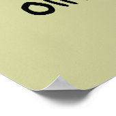 Olive Ewe Poster (Ecke)