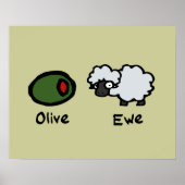 Olive Ewe Poster (Vorne)
