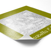 Olive-Frame-Foto Fotodruck (Ecke)