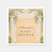 Olive Garden Greek Baby Shower Serviette (Vorderseite)