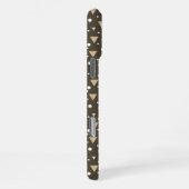 Olive Geometry Luxe iPhone Hülle (Rechte Seite)