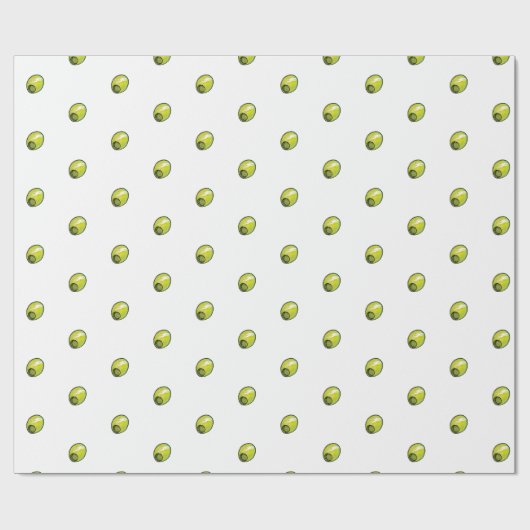 Olive Geschenkpapier (Flach)