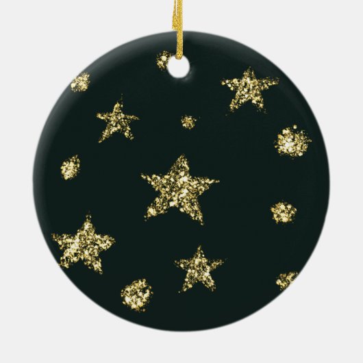 Olive Glittering Family Starlight Ornament (Hinten)
