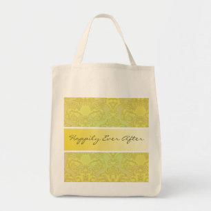 Olive & Gold Damask Hochzeitstasche Tragetasche